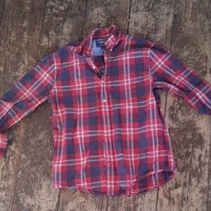 American Eagle Sm Mens Plaid Shirt